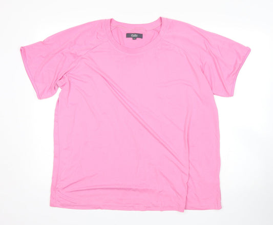 Studio Womens Pink   Top Pyjama Top Size 12