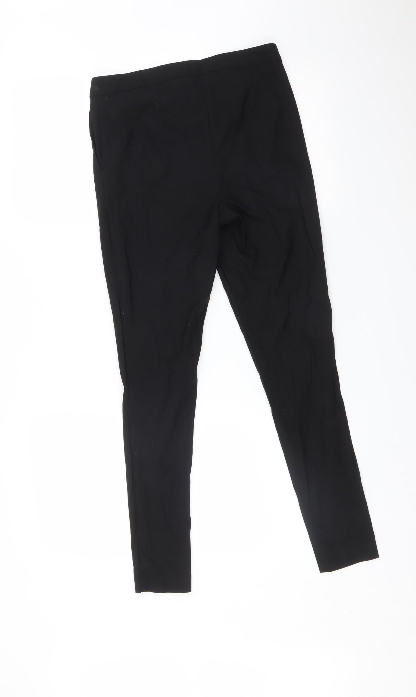 Preworn Womens Black   Trousers  Size 8 L27 in