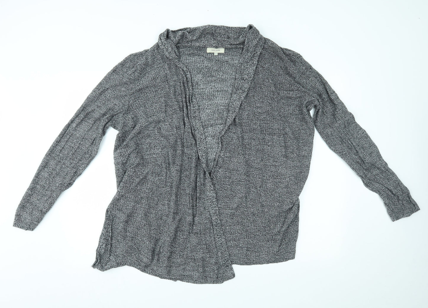 River Island Womens Grey   Cardigan Jumper Size L