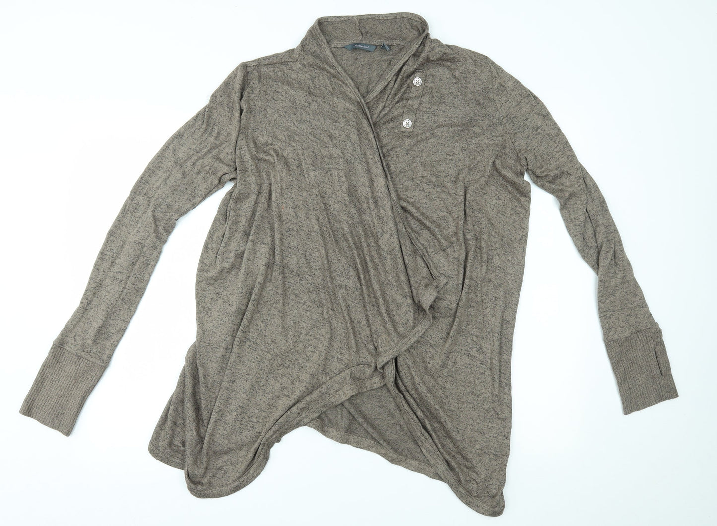 Modern Soul Womens Beige   Cardigan Jumper Size XL