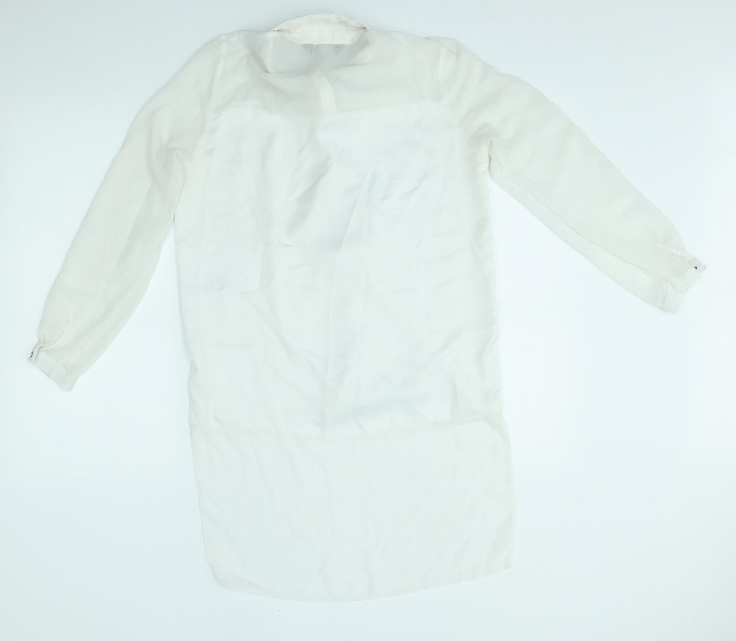 Lipsy london Womens White   Basic Button-Up Size 10
