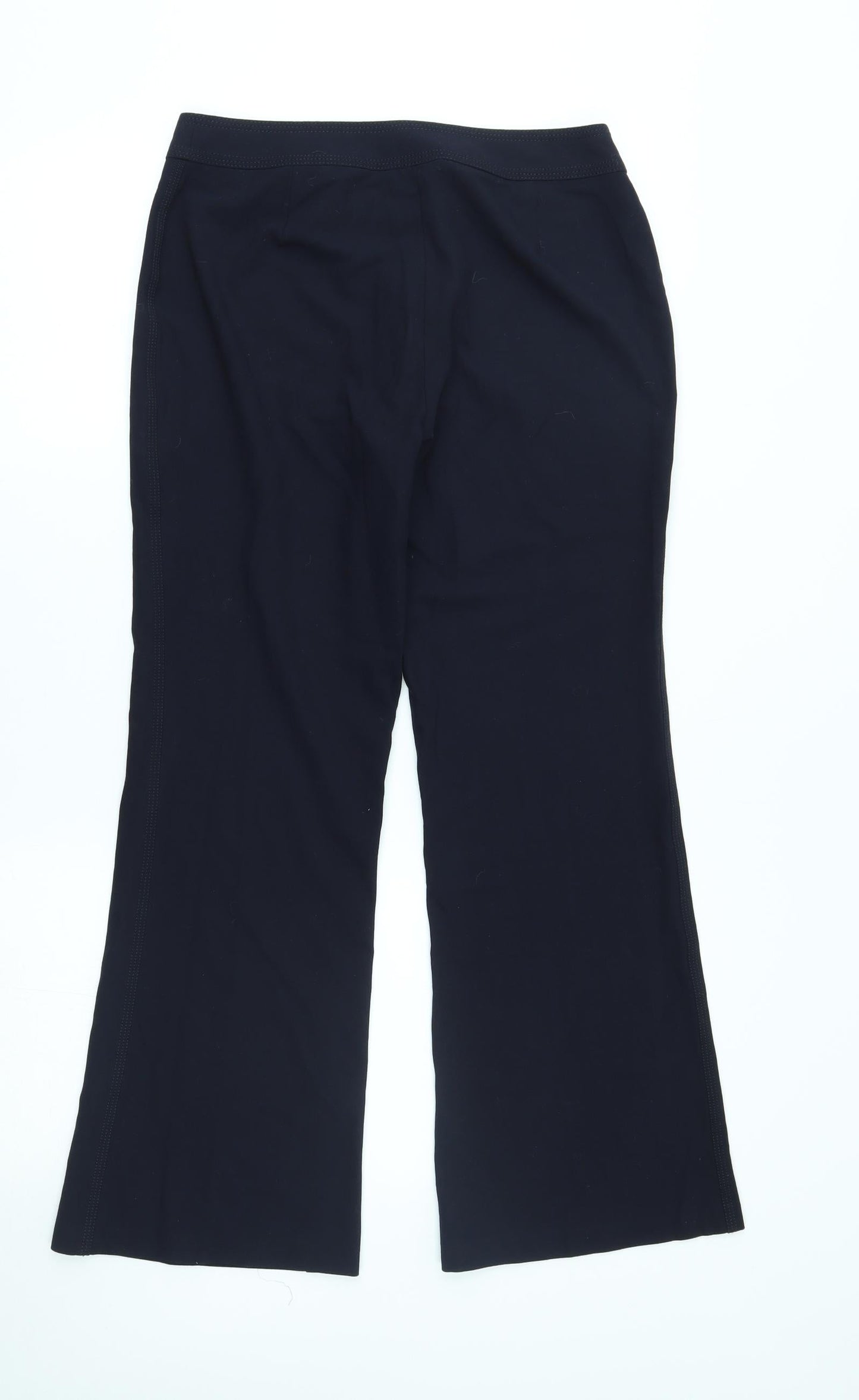 M&S Womens Blue   Trousers  Size 10 L28 in