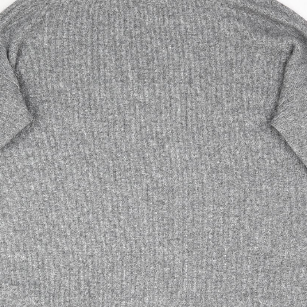 F&F Womens Grey  Knit Pullover Jumper Size 14