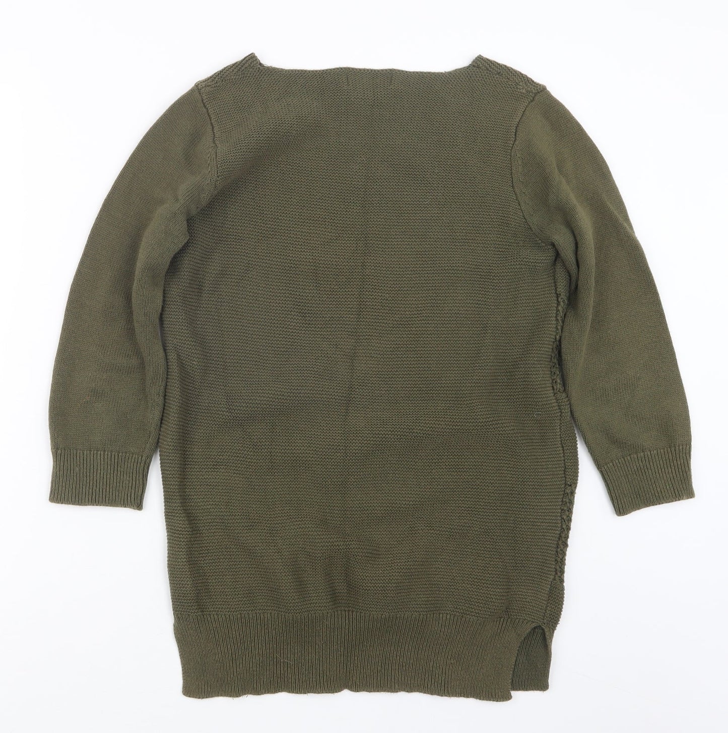 NEXT Womens Green  Knit Pullover Jumper Size 10