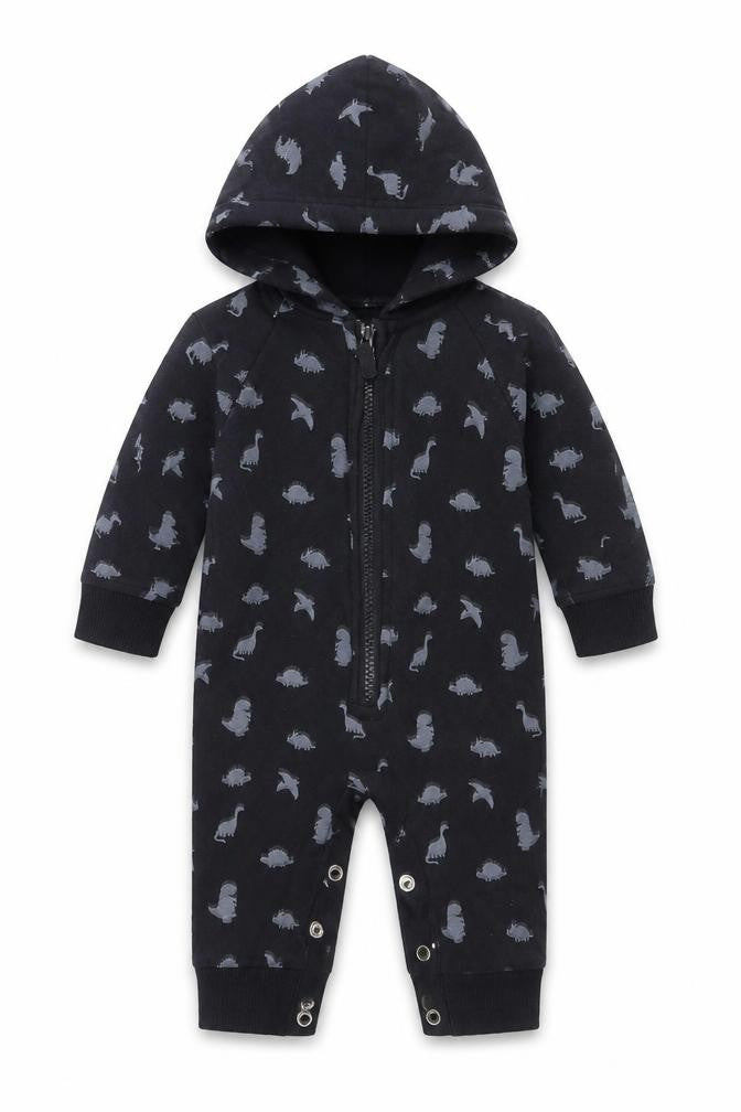 George Boys Black Geometric  Jacket  Size 3-6 Months  - One Piece