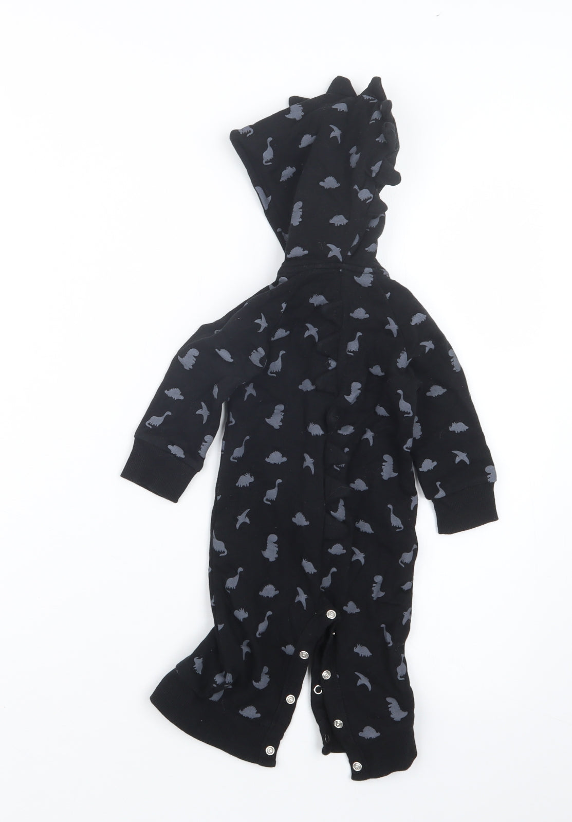 George Boys Black Geometric  Jacket  Size 3-6 Months  - One Piece
