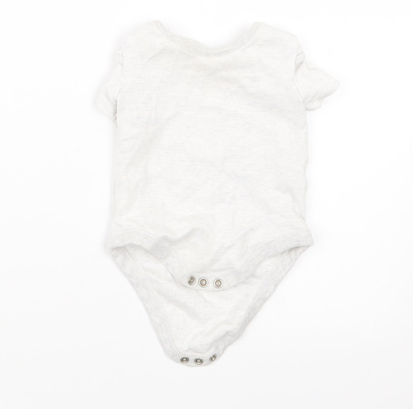 F&F Boys Grey   Babygrow One-Piece Size 3-6 Months