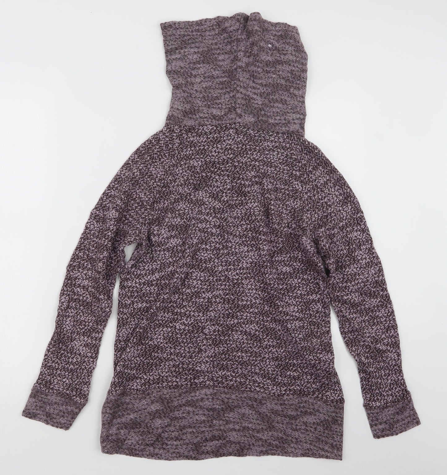 LOFT Womens Purple  Knit Pullover Jumper Size S