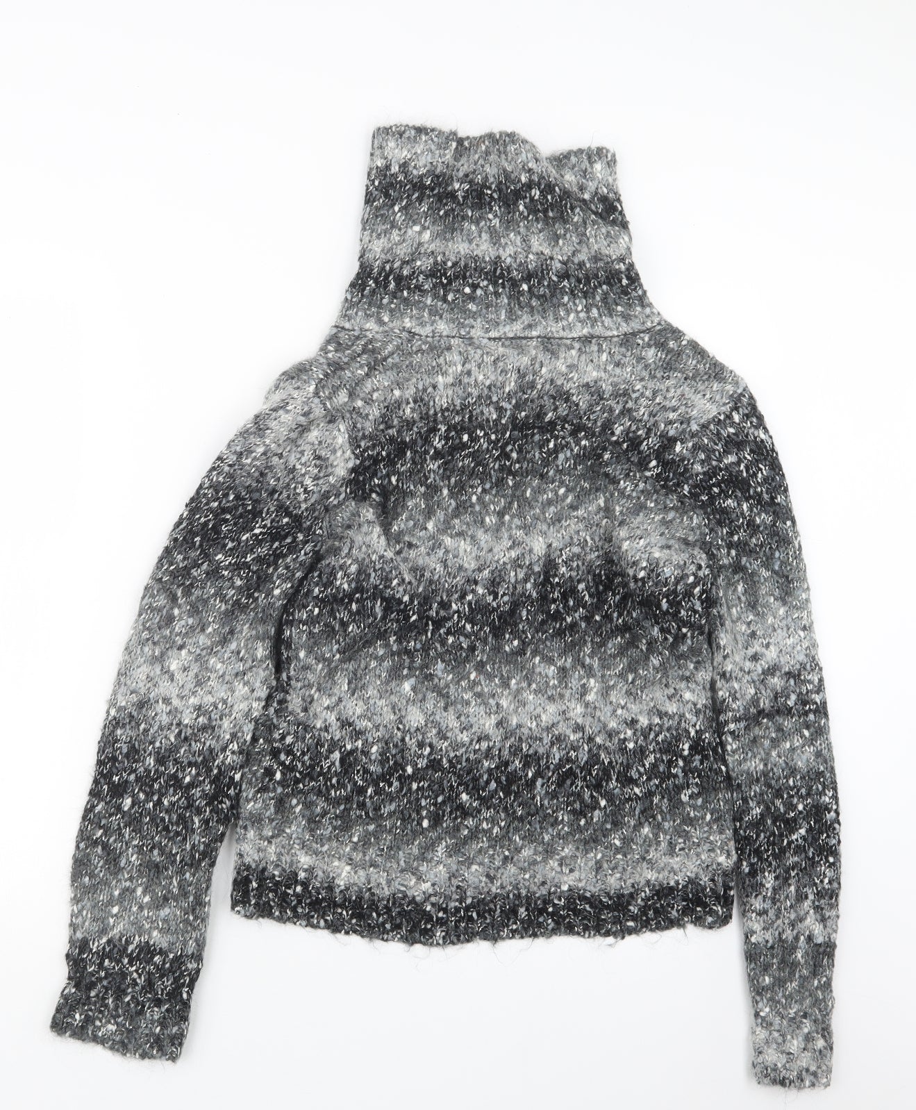 BHS Womens Grey  Knit Cardigan Jumper Size 12