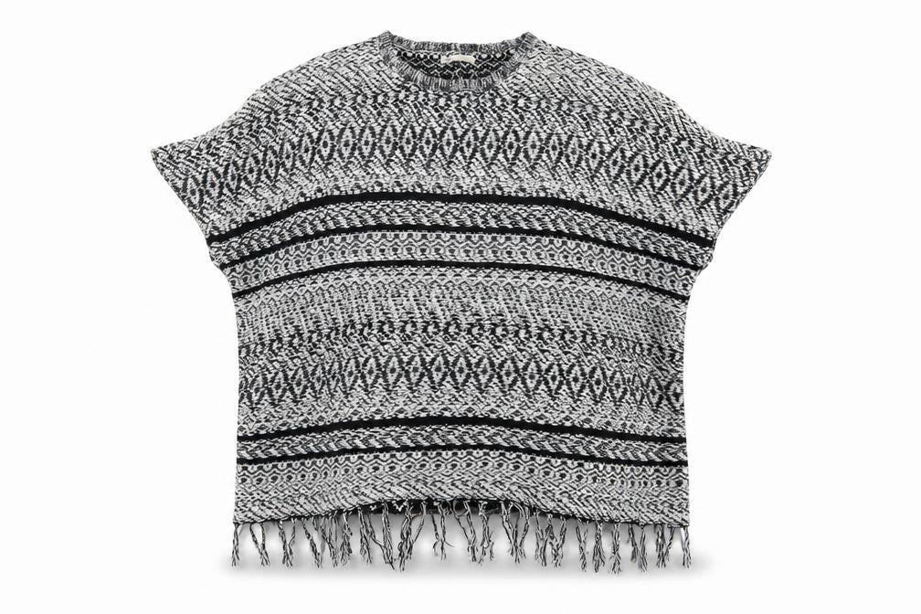 Front view of Only women’s black knit jumper, size M