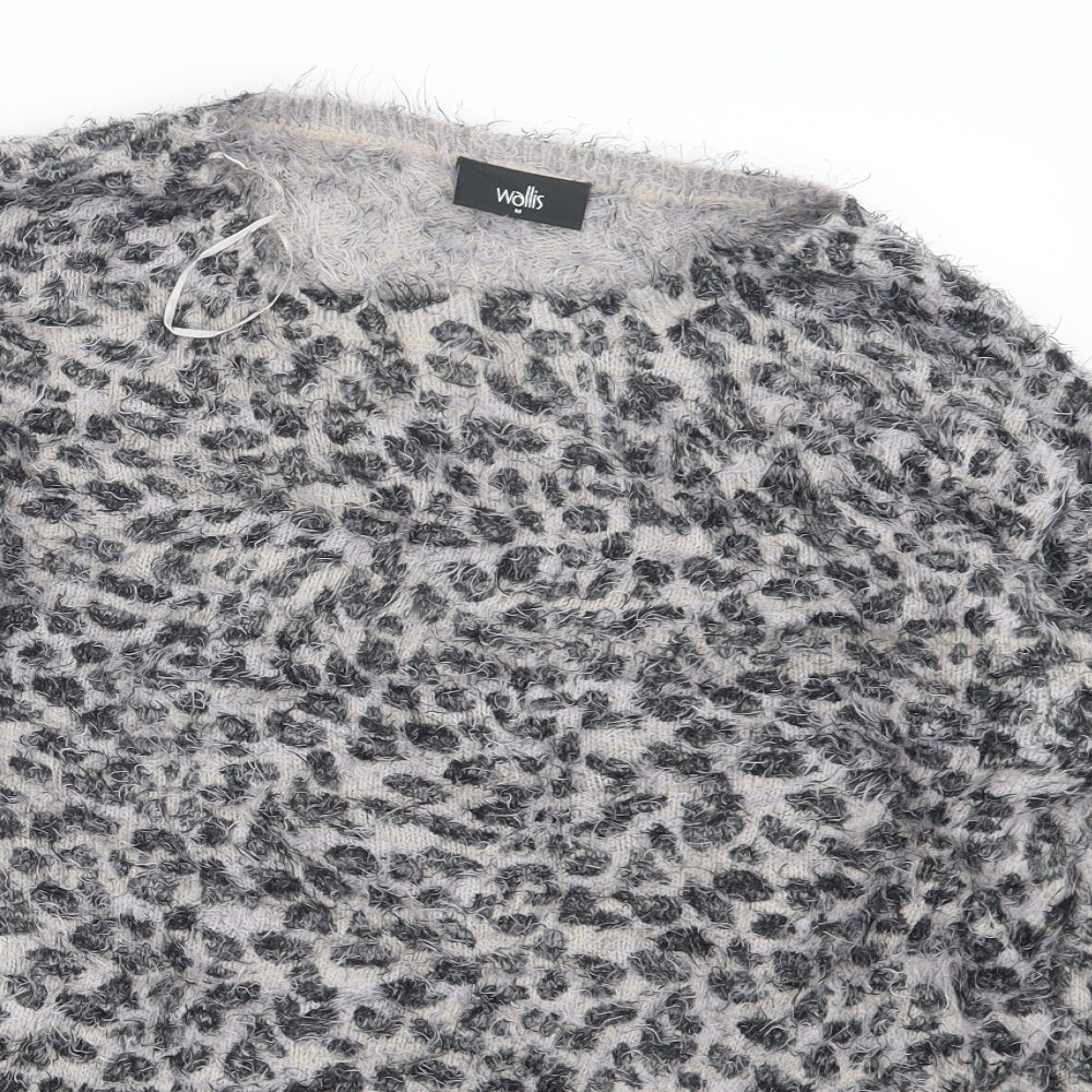 Wallis Womens Black   Pullover Jumper Size M