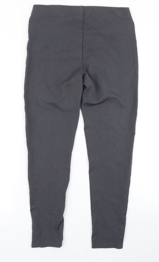 Primark Womens Grey   Capri Leggings Size S L24 in