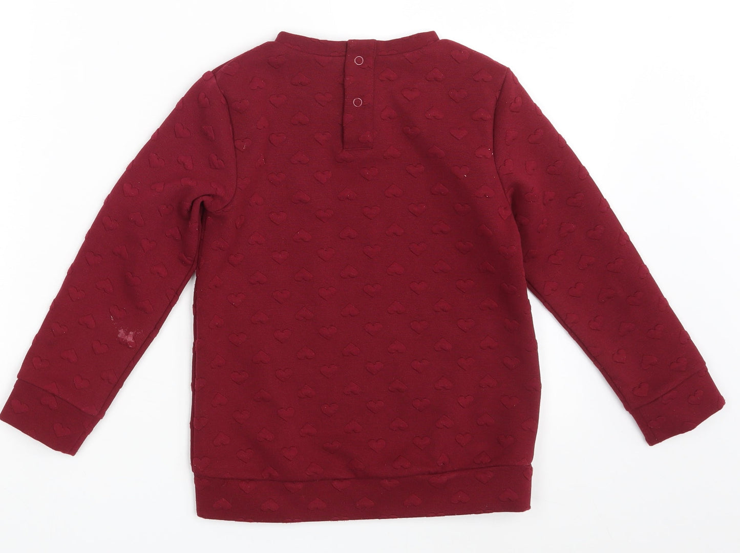 Nutmeg Girls Purple   Pullover Jumper Size 5-6 Years