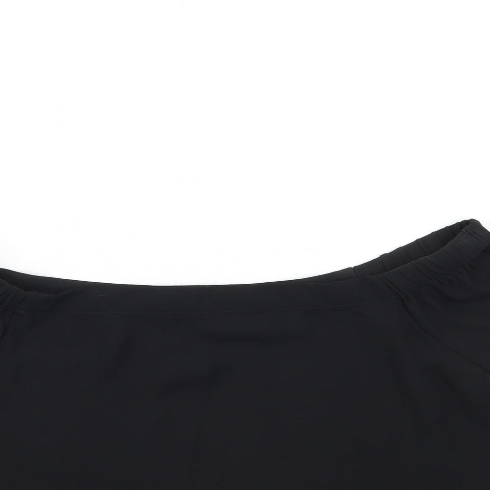 New Look Womens Black   Basic Blouse Size 8