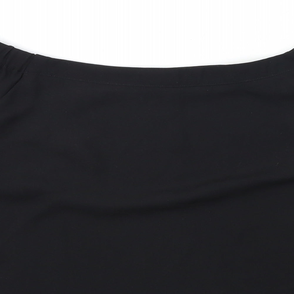 New Look Womens Black   Basic Blouse Size 8