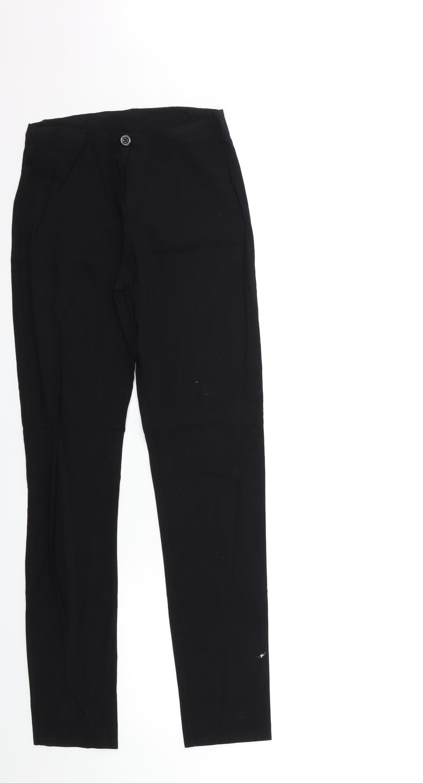 Preworn Womens Black   Trousers  Size 10 L29 in