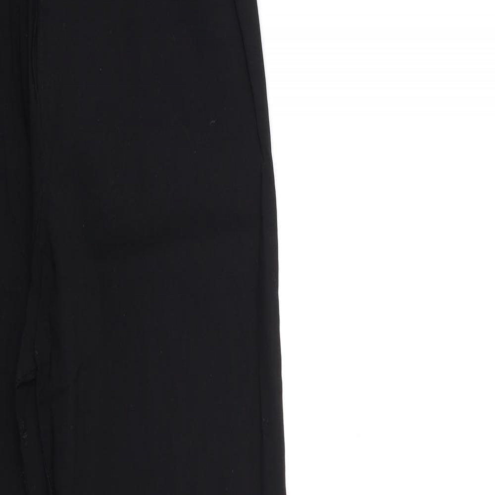 Preworn Womens Black   Trousers  Size 10 L29 in