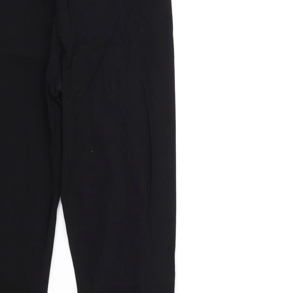 Preworn Womens Black   Trousers  Size 10 L29 in