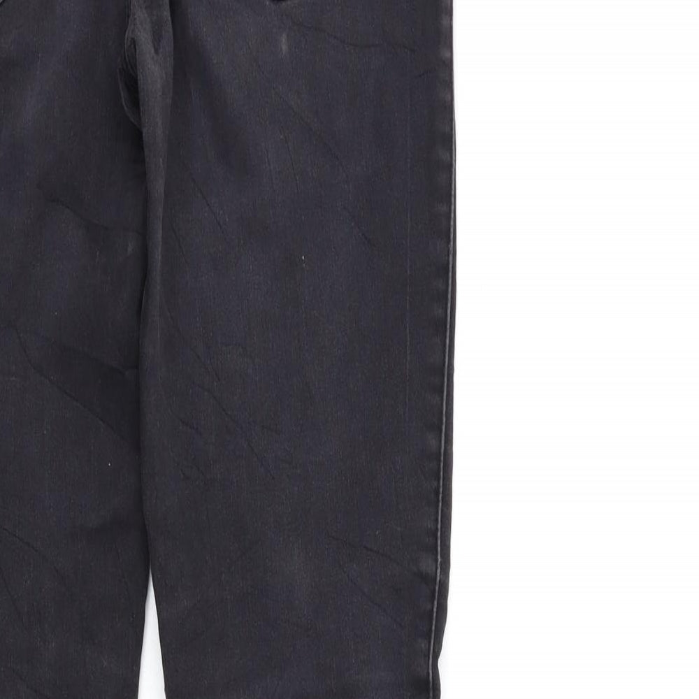 Pieces Womens Black  Denim Skinny Jeans Size M L32 in