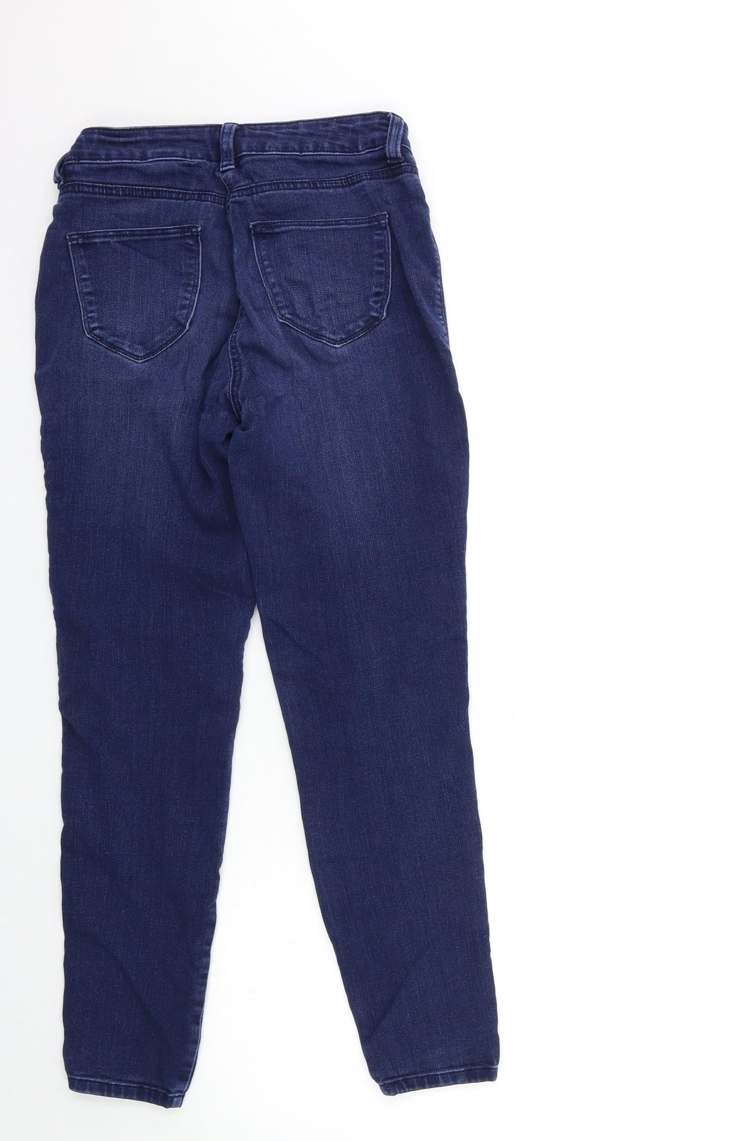 NEXT Womens Blue  Denim Skinny Jeans Size 8 L20 in