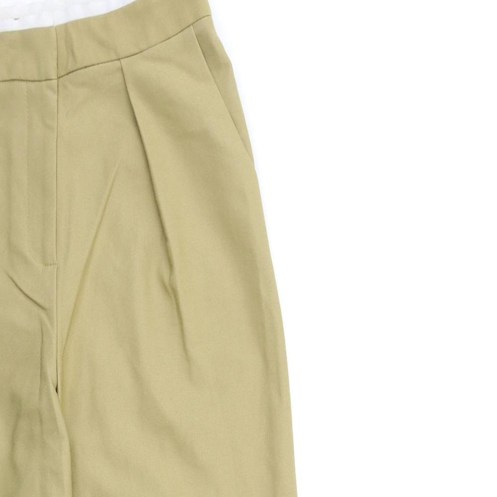 Topshop Womens Beige   Trousers  Size 6 L25 in