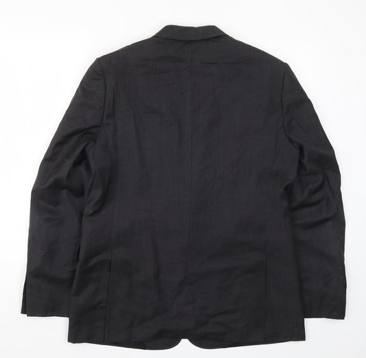 Tiger Mens Grey   Jacket Suit Jacket Size 38