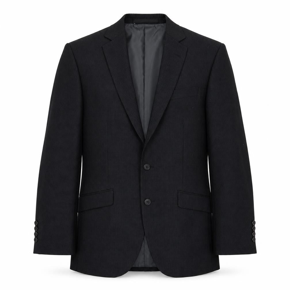 Marks and Spencer Mens Grey Striped  Jacket Suit Jacket Size 38