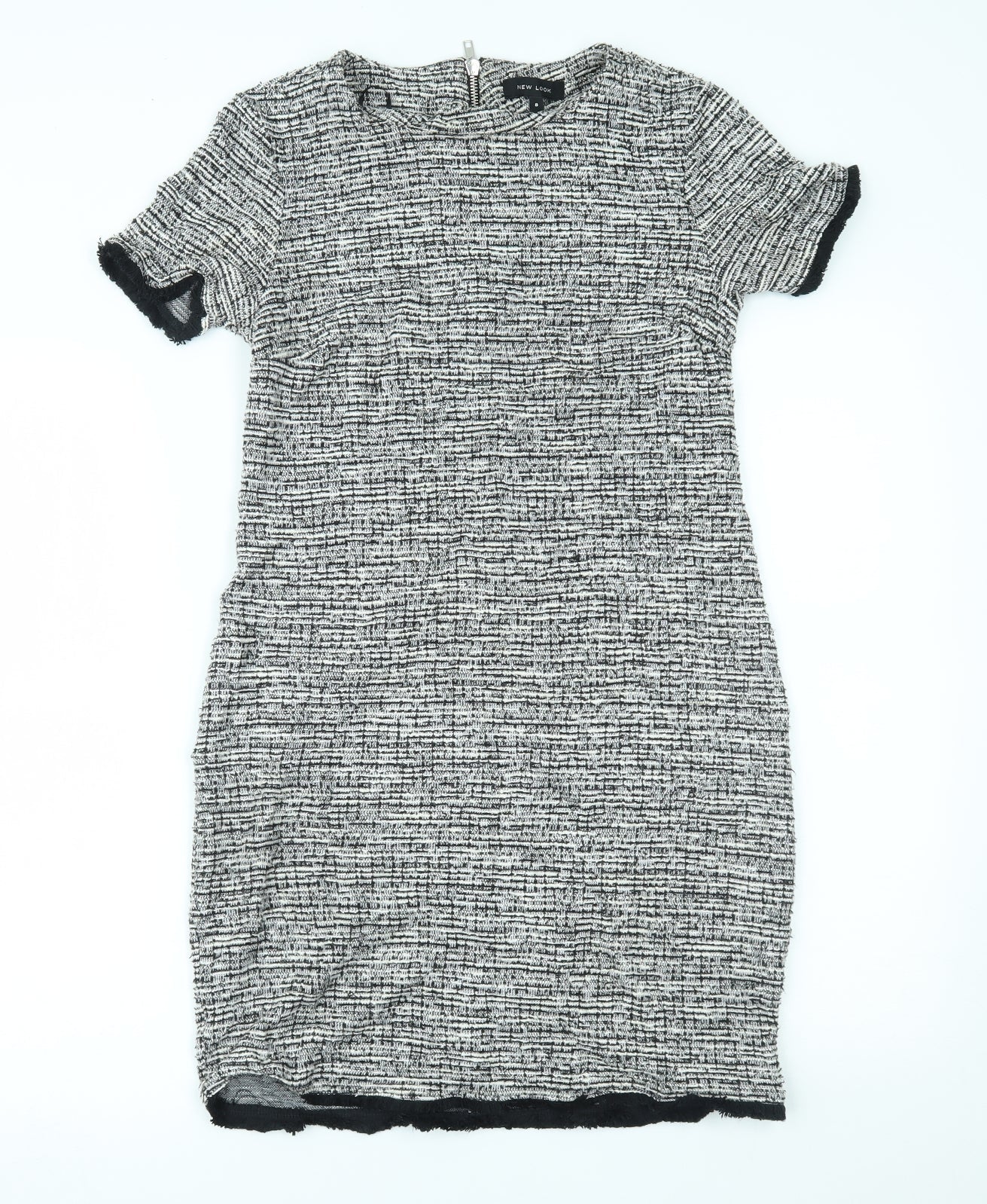 New Look Womens Grey   A-Line  Size 8