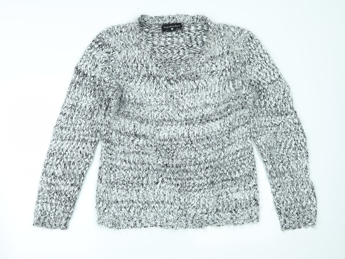 Originals Knitwear Womens Grey   Pullover Jumper Size XL