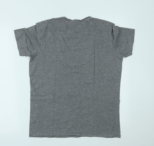 883 Police Womens Grey   Basic T-Shirt Size M