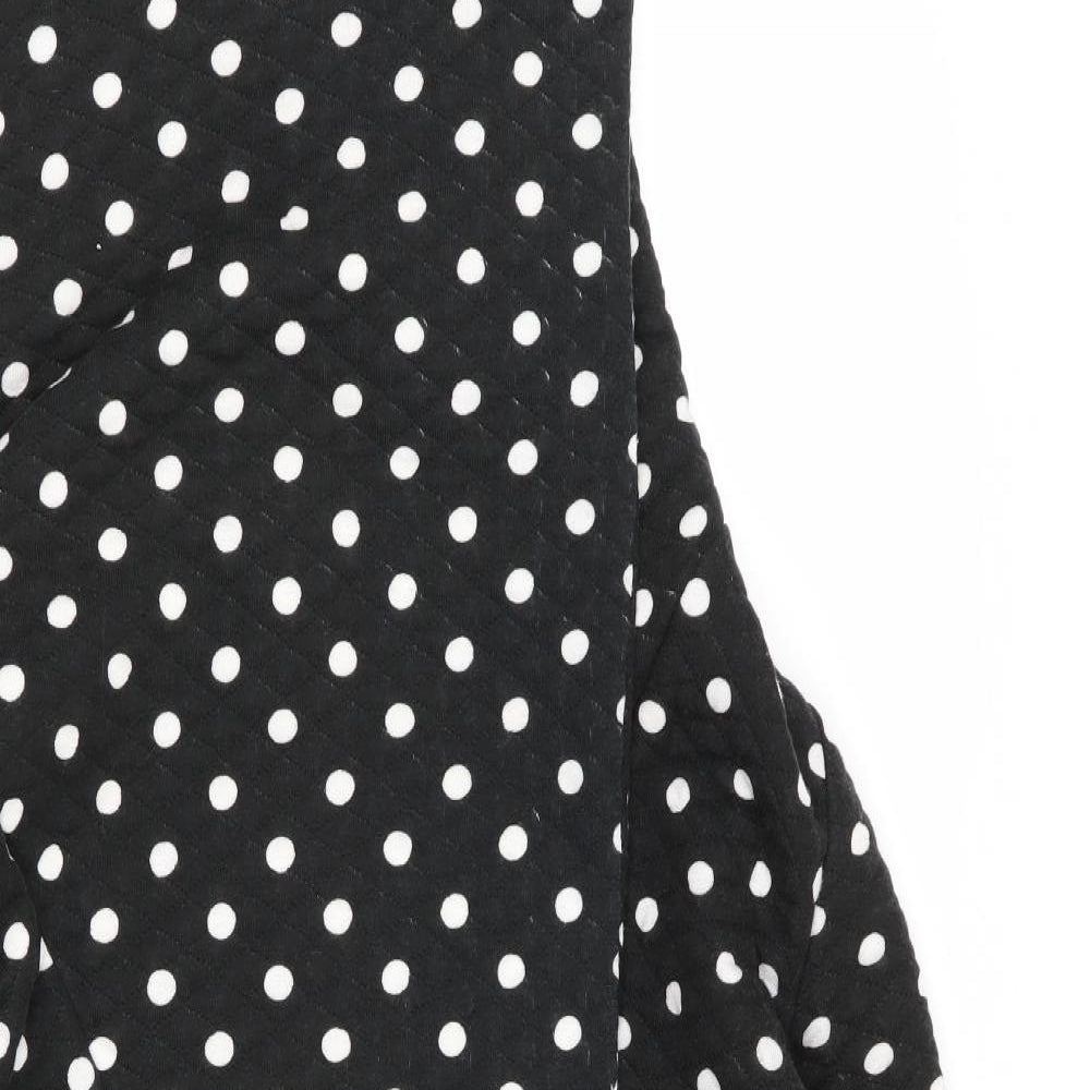 collection Womens Multicoloured Polka Dot  Wrap Jumper Size 10