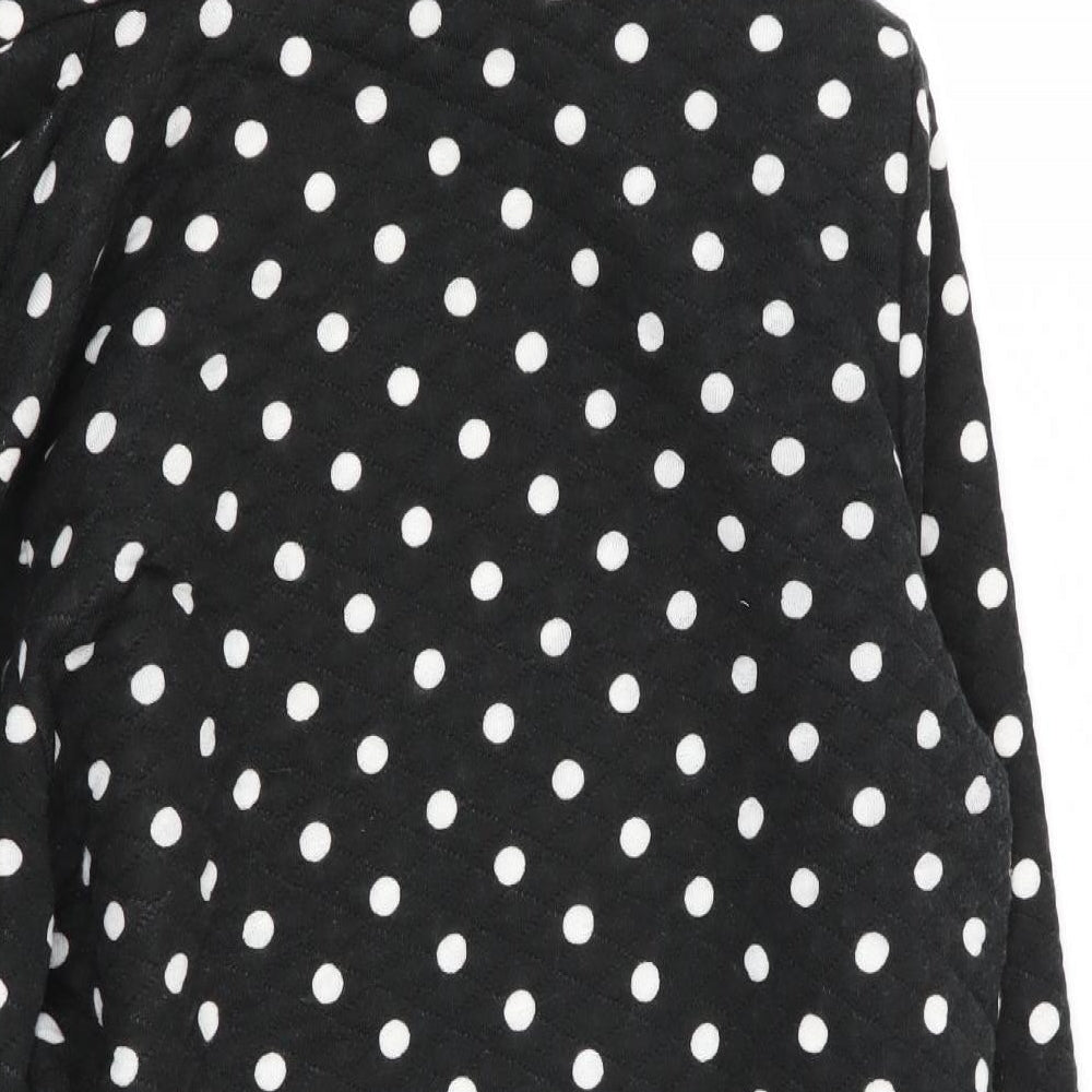 collection Womens Multicoloured Polka Dot  Wrap Jumper Size 10