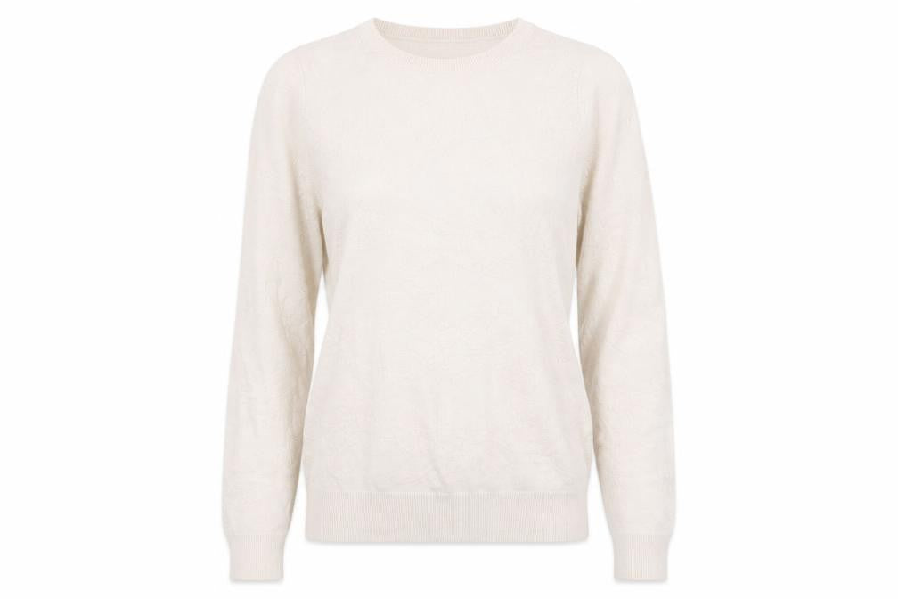NEXT Womens Ivory Floral  Pullover Jumper Size 12