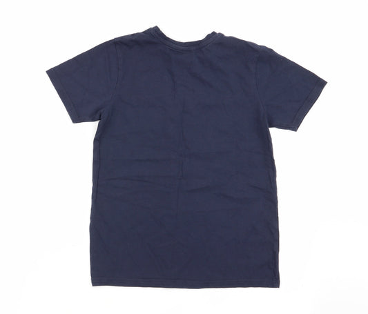 Asda George Boys Blue   Basic T-Shirt Size 9-10 Years
