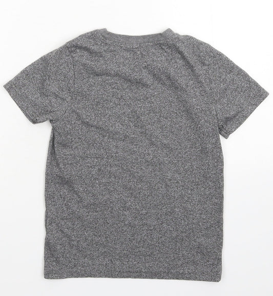 Nutmeg Boys Grey   Basic T-Shirt Size 7-8 Years