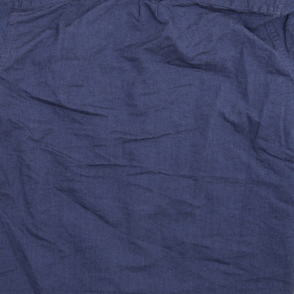 Primark Mens Blue    Button-Up Size M