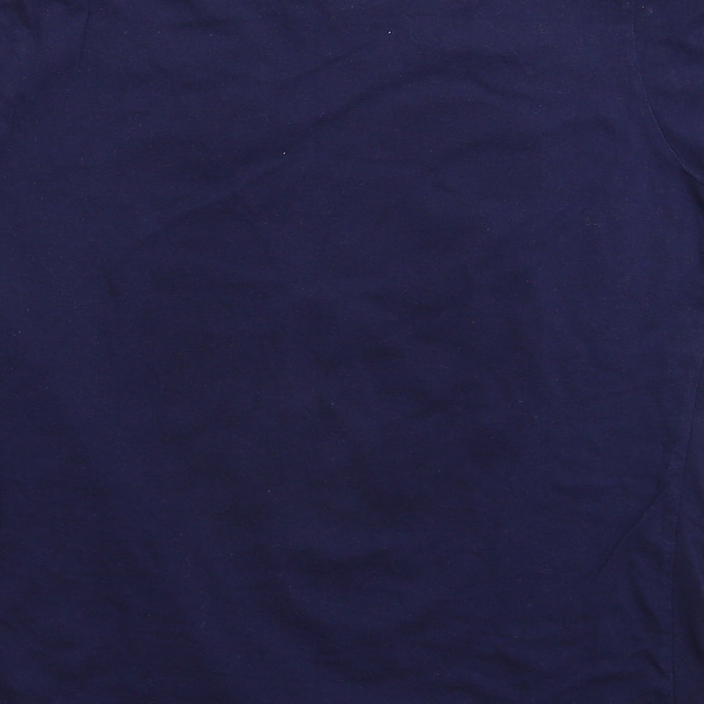 Miso Womens Blue   Basic T-Shirt Size 14