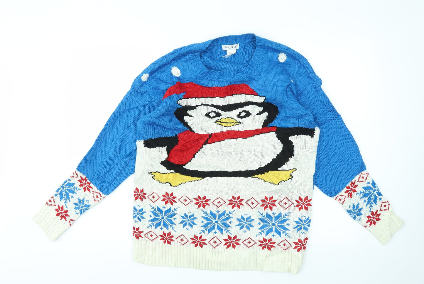 kono  Mens Multicoloured   Pullover Sweatshirt Size M