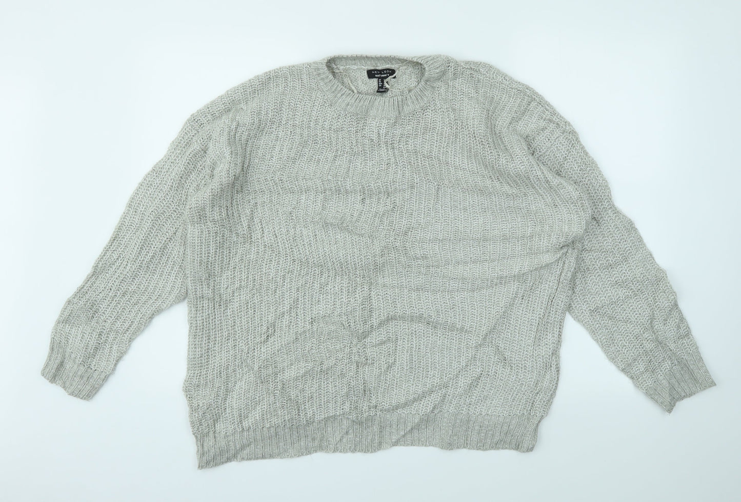 New Look Womens Grey   Pullover Jumper Size S