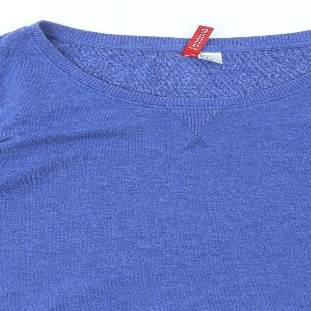 H&M Womens Blue   Pullover Jumper Size 12