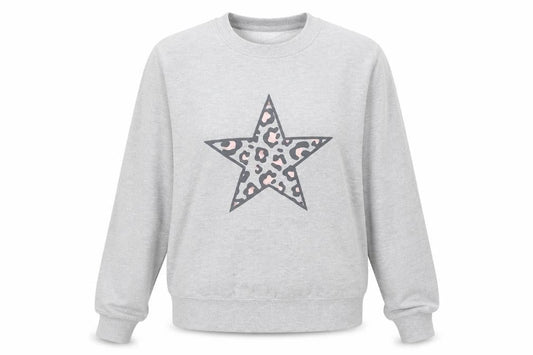 Preworn Womens Grey  Jersey Pullover Sweatshirt Size S