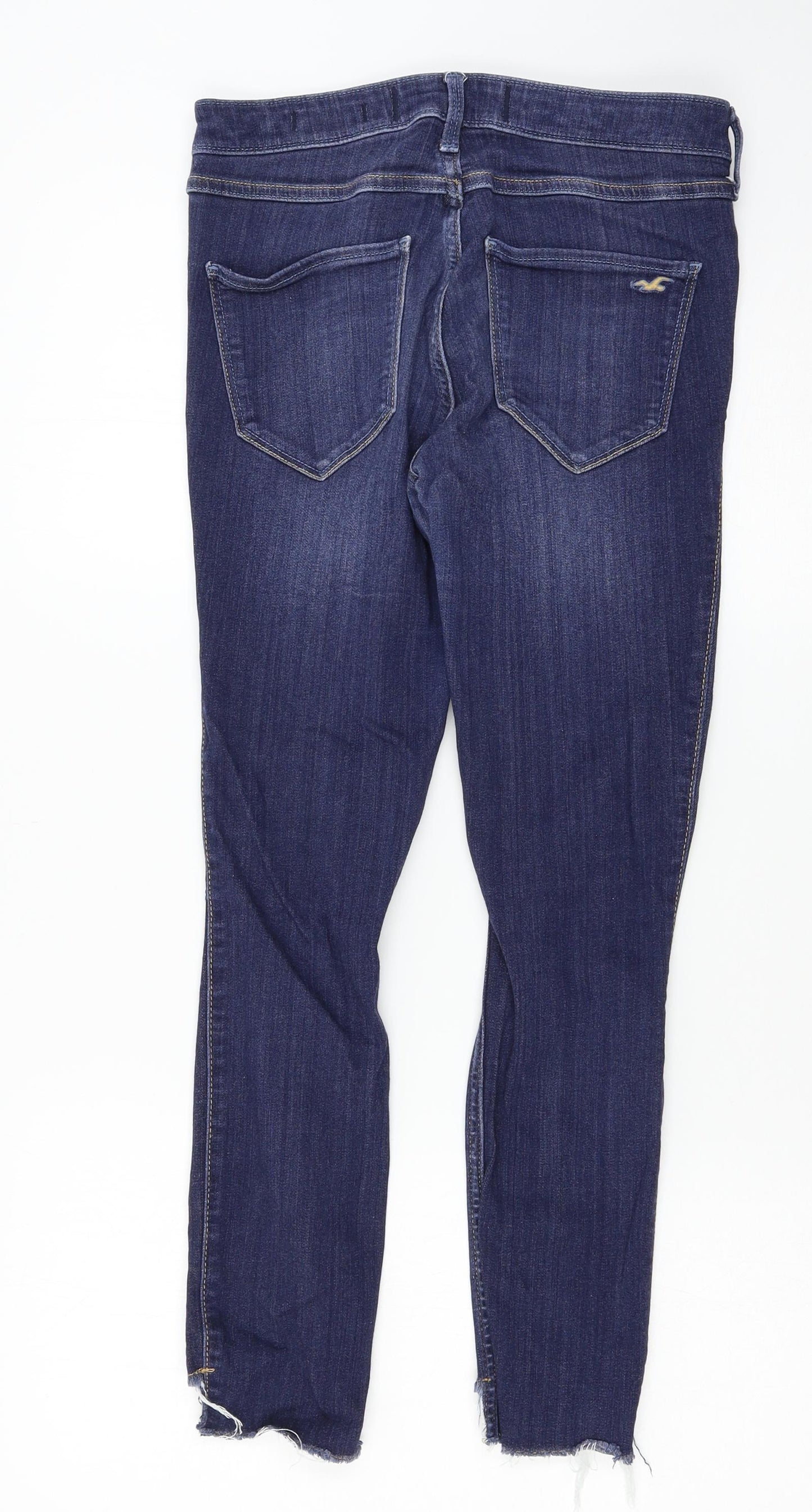 Hollister Womens Blue  Denim Skinny Jeans Size 28 in L26 in