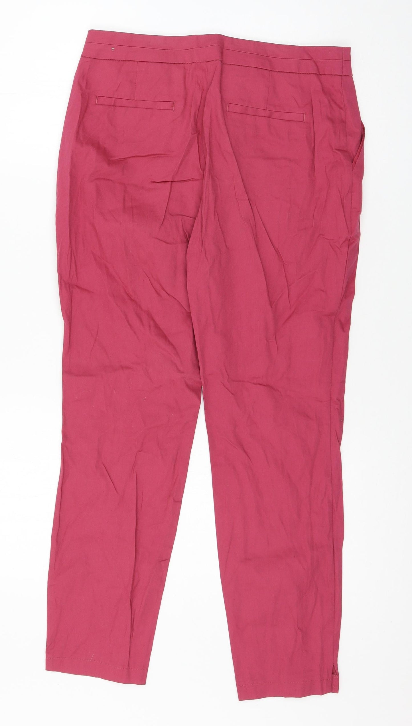 Atmosphere Womens Pink   Trousers  Size 10 L26 in