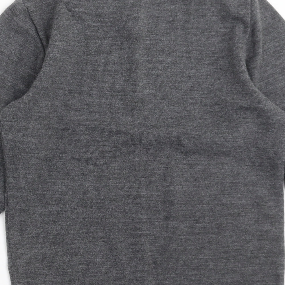 Evidence Womens Grey  Knit Pullover Jumper Size XL  - sequins
