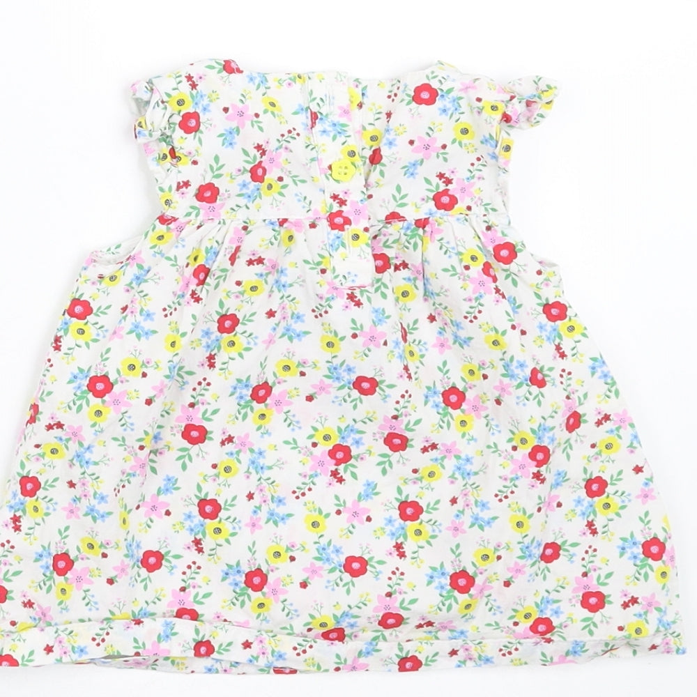 TU Girls Multicoloured Floral  Basic Blouse Size 6-9 Months