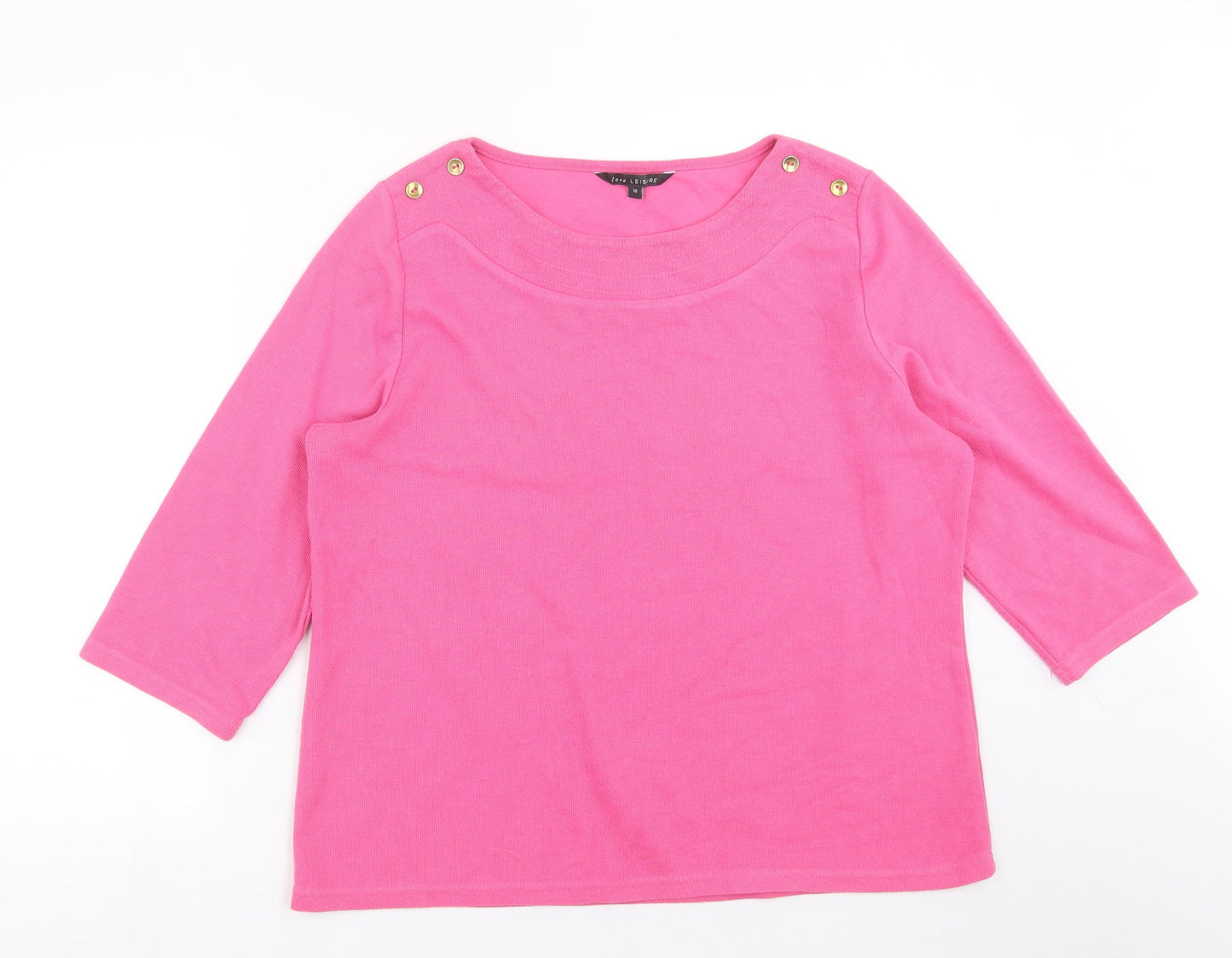 Love Leisure Womens Pink   Pullover Jumper Size 18