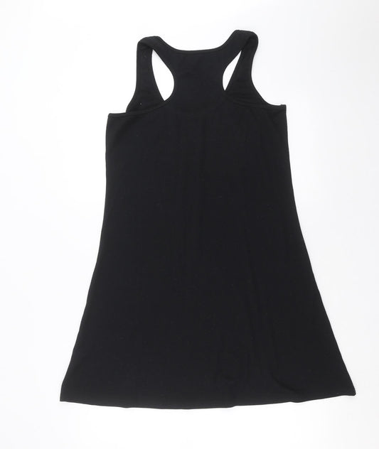 Preworn Womens Black   Tank Dress  Size L