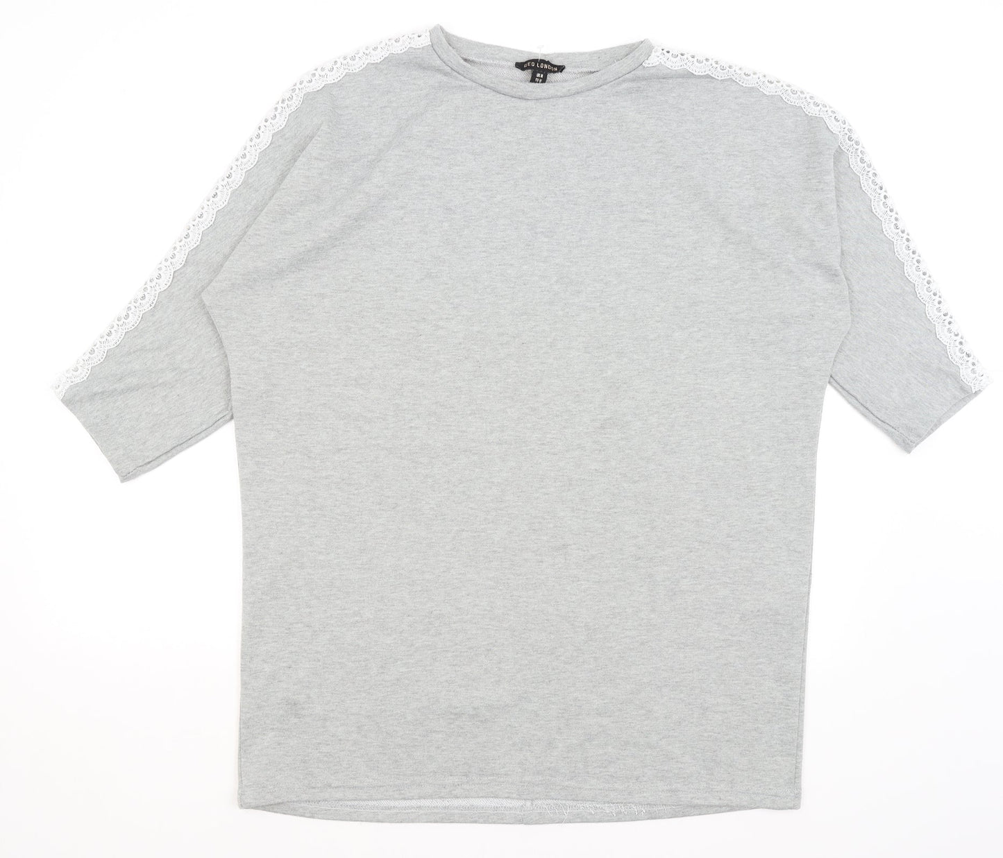 QED London Womens Grey   Pullover Jumper Size M