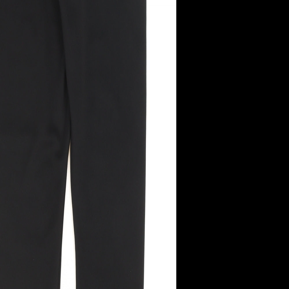 Papaya Womens Black   Trousers  Size 10 L27 in