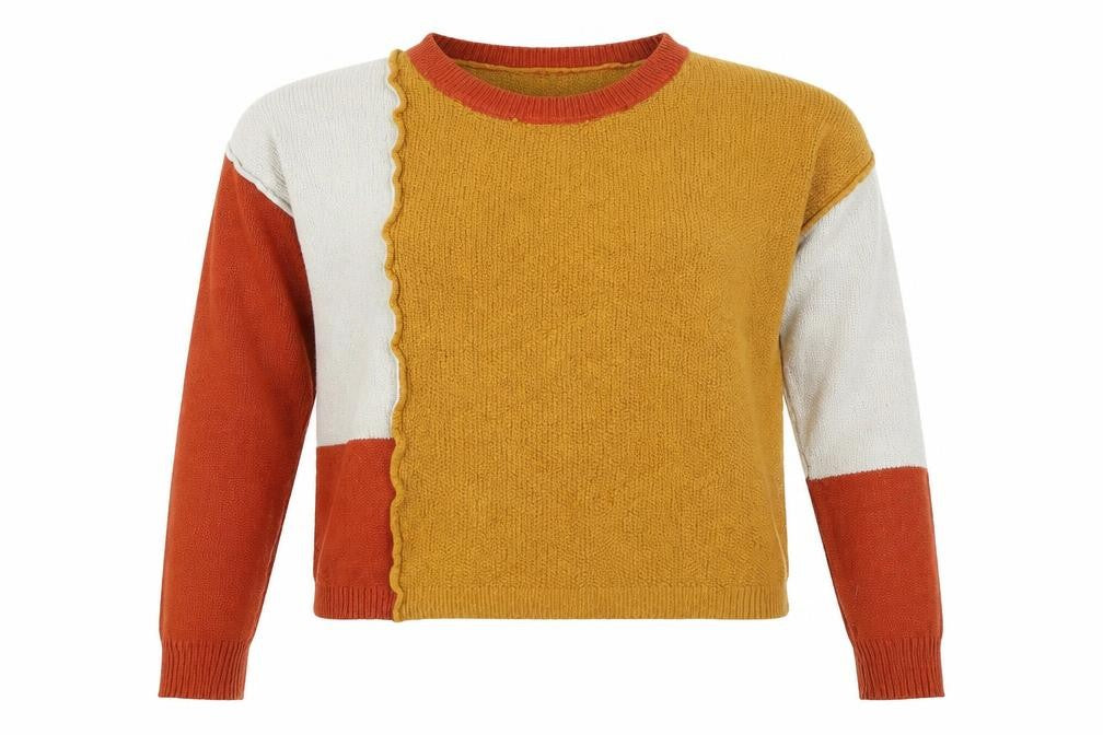 Yes Lola Womens Brown   Pullover Jumper Size S